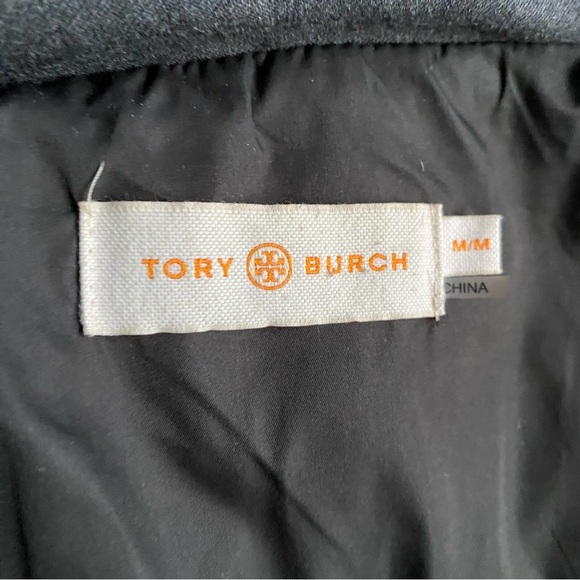 Tory Burch Sasha parka down fill wool quilted winter coat real fur trim - Picture 8 of 16